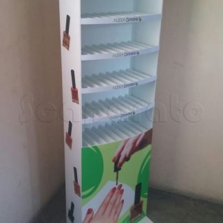 Exhibidores de plastico