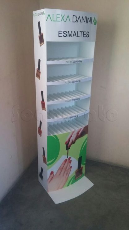 Exhibidores de plastico