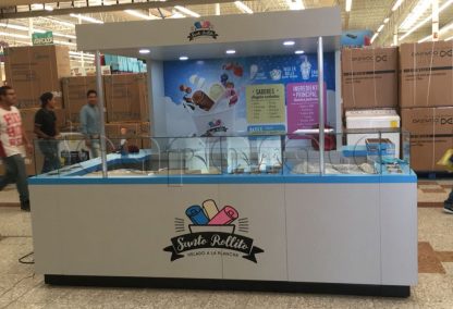 Ice Cream Retail Mall Kiosk
