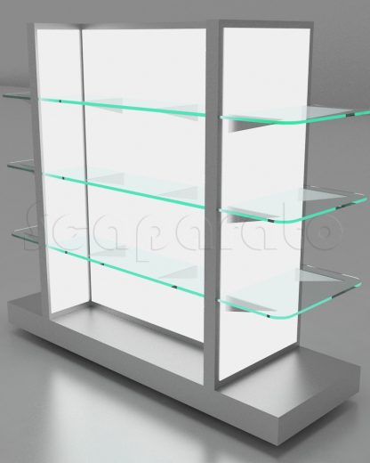 Exhibidores con luz