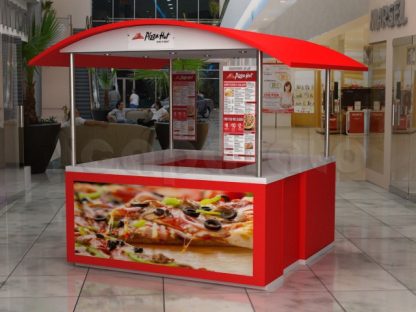 Kioscos para venta de pizzas