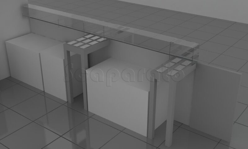 Muebles de heladeria para un negocio divertido y atractivo para el cliente.