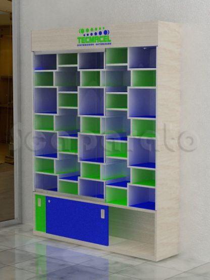 vitrina libreria