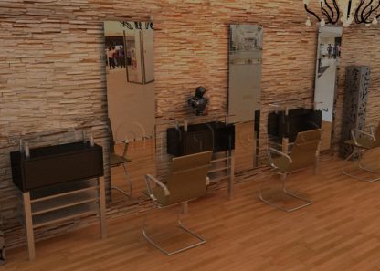 Diseño de barberia para hombres