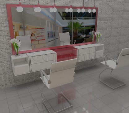 Diseño de interiores para barberias
