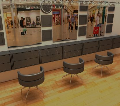 Diseño de interiores salon de belleza