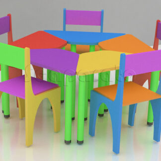 Mesas y sillas para colegios