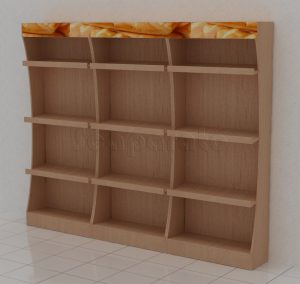 Estantes de panaderia
