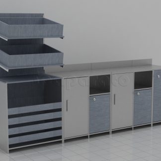 Muebles de madera para panaderia