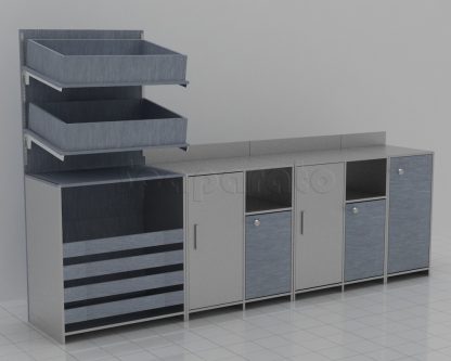 Muebles de madera para panaderia