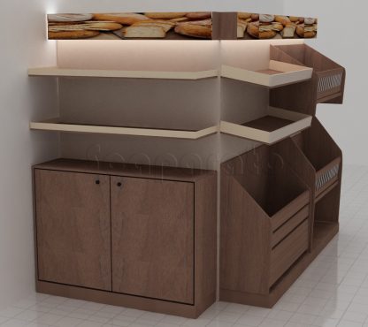 Vitrinas de madera para panaderia - Image 2