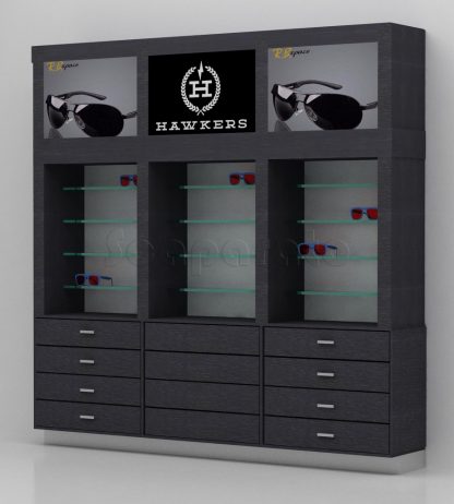 Exhibidores de anteojos para opticas
