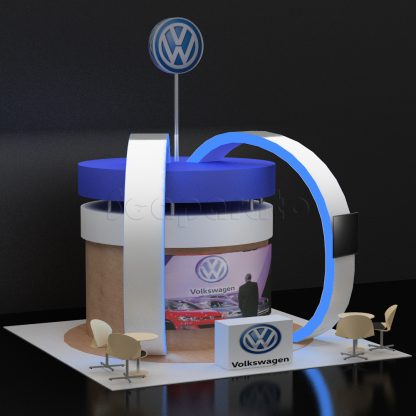 Construccion stands