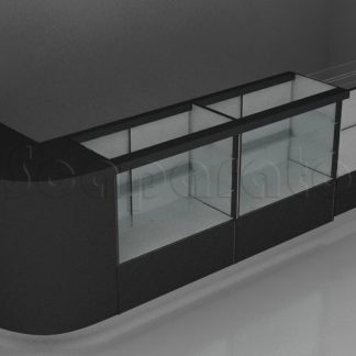 Mostrador para cafeteria