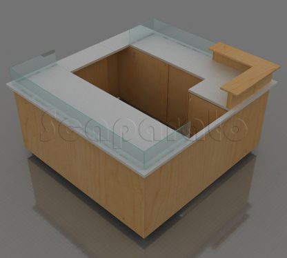Isla comercial para comida