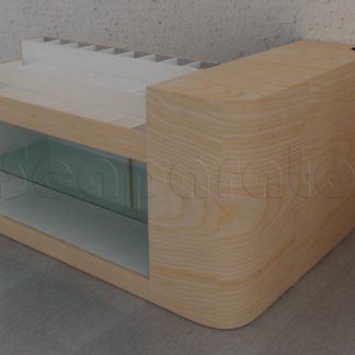 mostradores sobre diseño en cancun