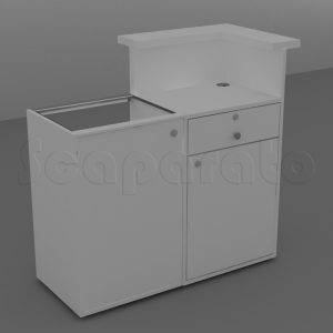 Mostradores sobre diseño
