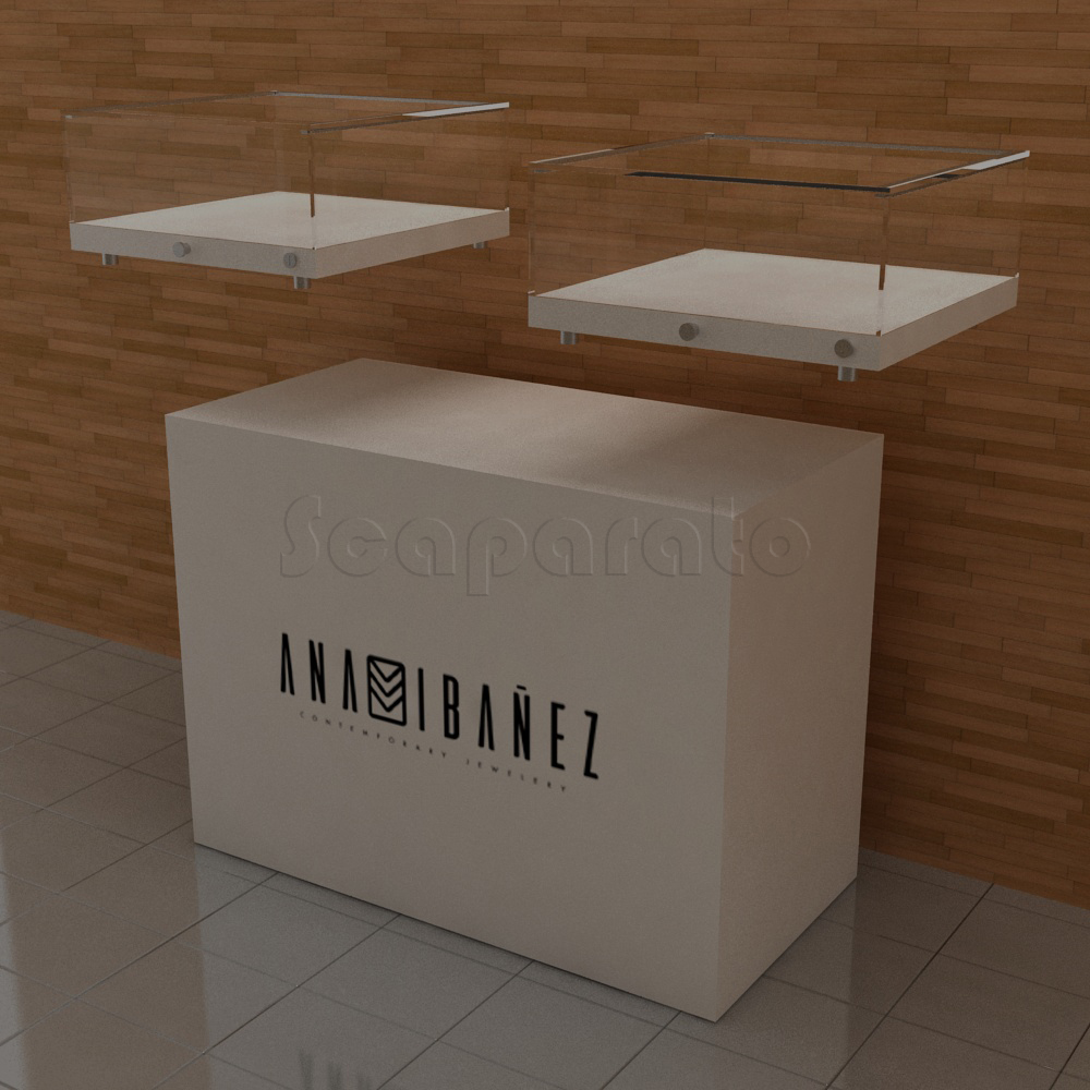 mobiliario para joyeria en cabo san lucas