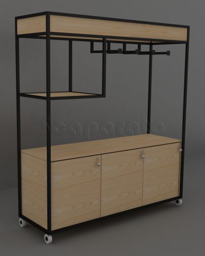 Exhibidores para ropa