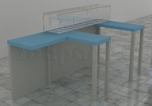 mostrador para helados