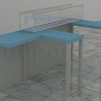 mostrador para helados
