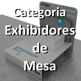 Exhibidores de mesa