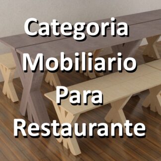 Mobiliario para restaurante