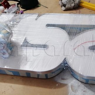anuncios letras 3d