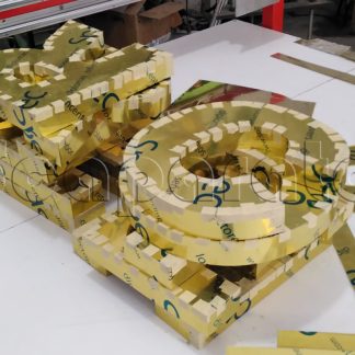 letreros en acrílico 3d