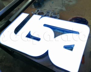 luminosos letras