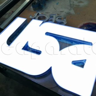 luminosos letras