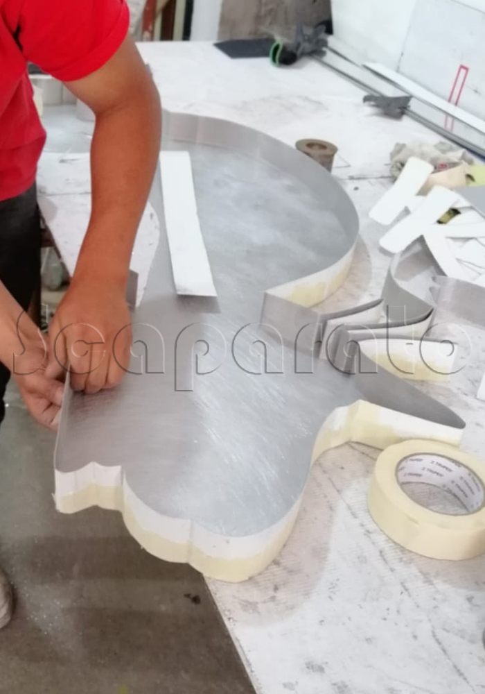 letra 3d rotulos
