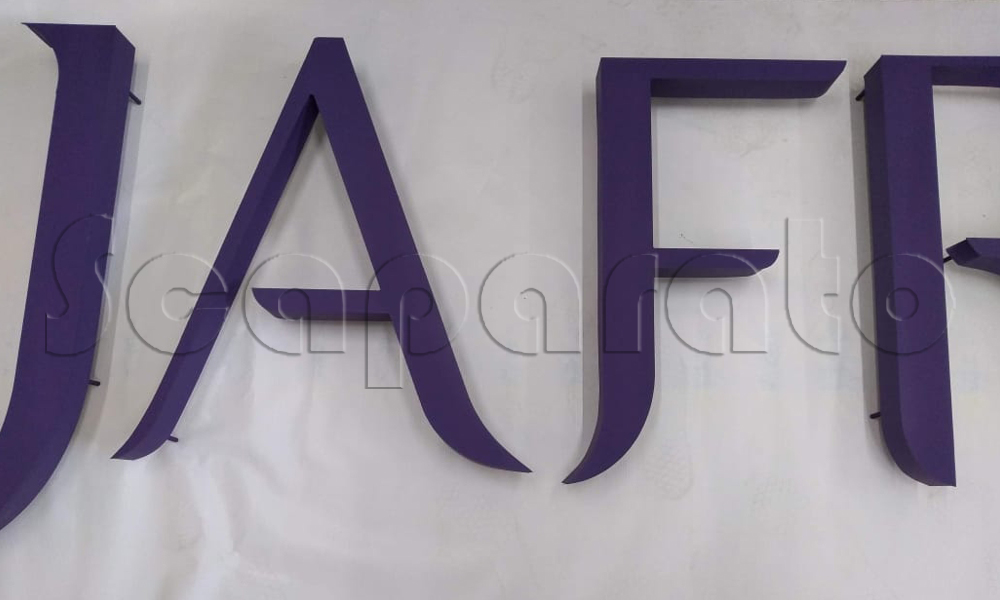 letras anuncios 3d