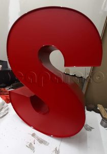 letras de acrilico 3d