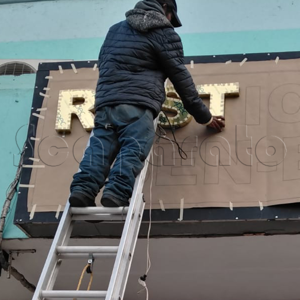 letreros de acrilico con luz
