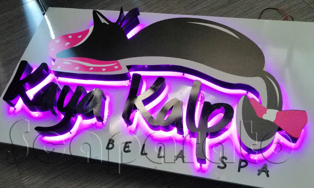 letreros led 3d