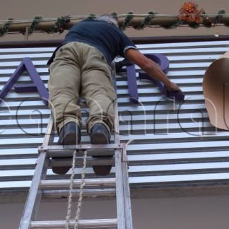 tela para caja de luz