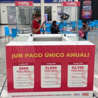 Kiosco para telefonia celular