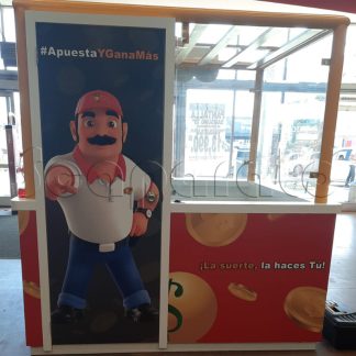 Kiosco para venta de loteria