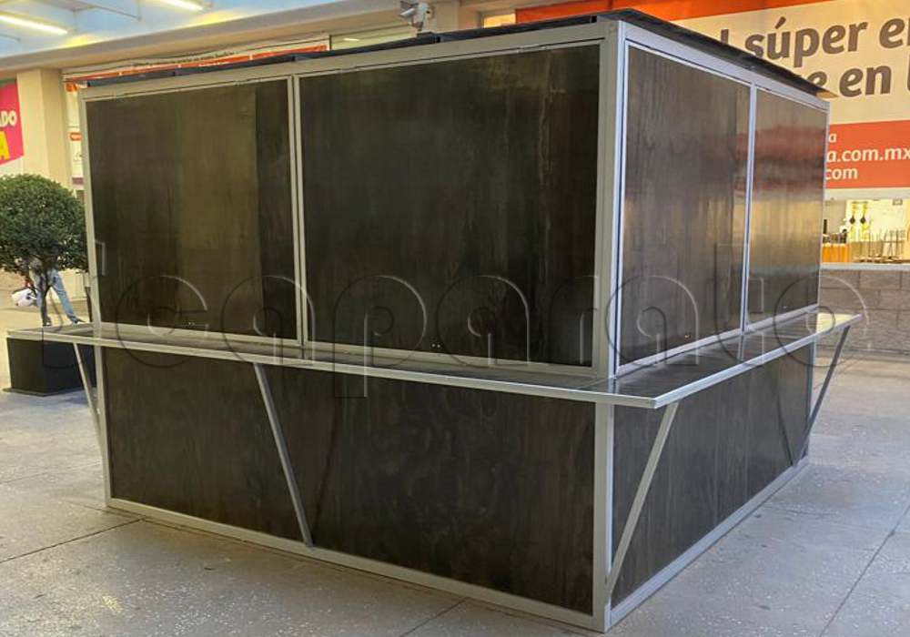 Modulo de venta para intemperie
