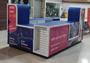 Kiosco para los servicios de telefonia