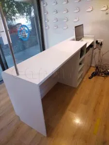 Mostrador de lavanderia